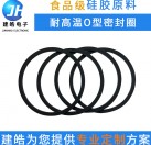 廠家定制食品級(jí)硅膠密封圈 防水硅膠密封件 耐高溫O型密封圈